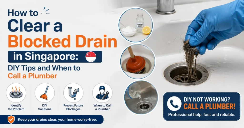 drain blockage Singapore