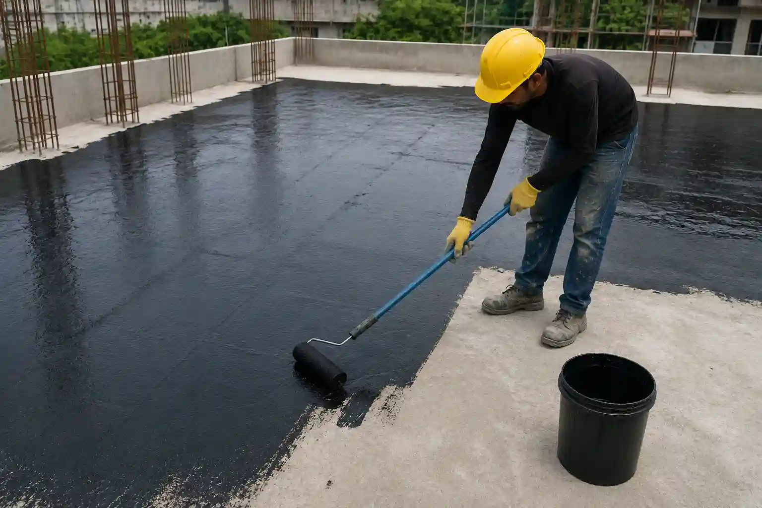 Concrete Slab Waterproofing