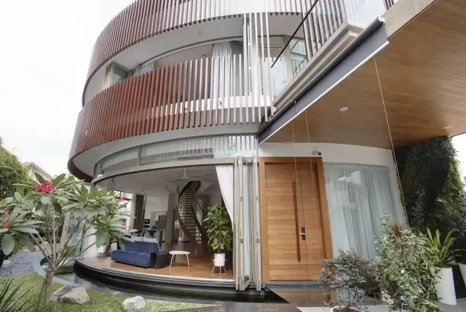 Terrace House Exterior Facade, Serangoon